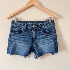American Eagle Super Stretch Shortie Shorts Size 6